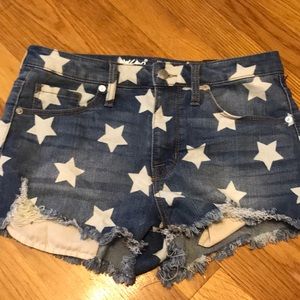 High rise shorts new with tags